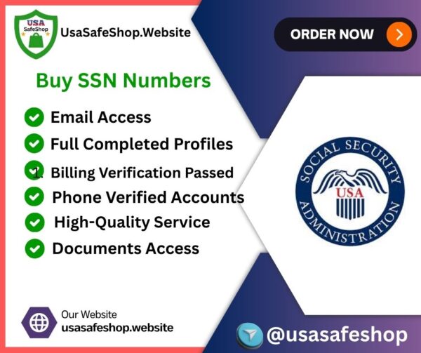 Buy SSN Numbers