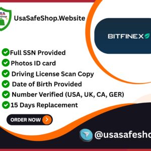 Buy Verified Bitfinex Account