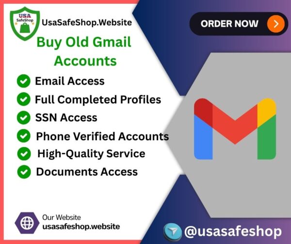 Buy Old Gmail Accounts