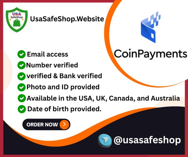 Buy Coinpayments Accounts