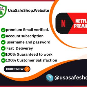 buy netflix premium account