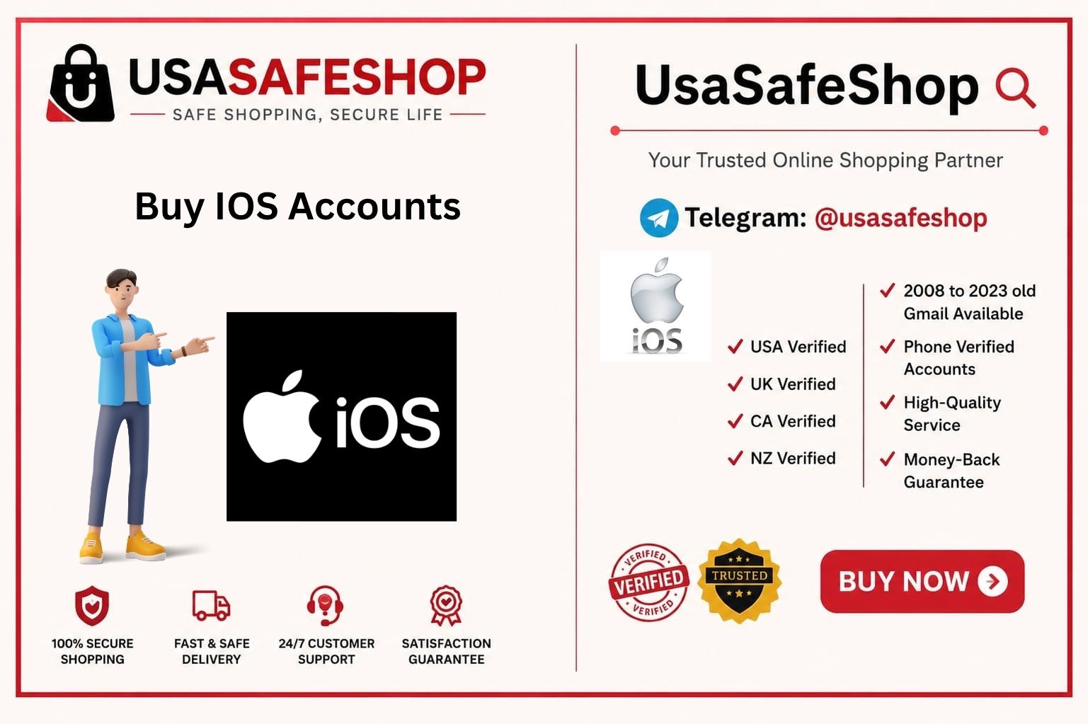 Buy IOS Accounts
