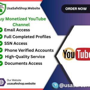 Buy Monetized YouTube Channel
