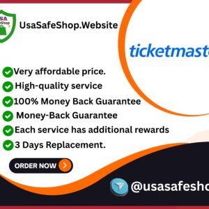 Buy Ticketmaster Accounts