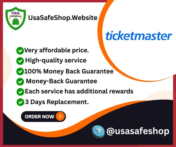 Buy Ticketmaster Accounts