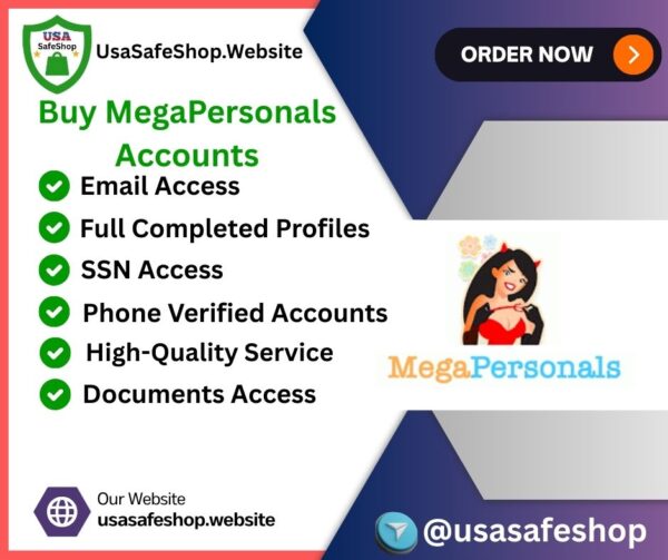 Buy MegaPersonals Accounts