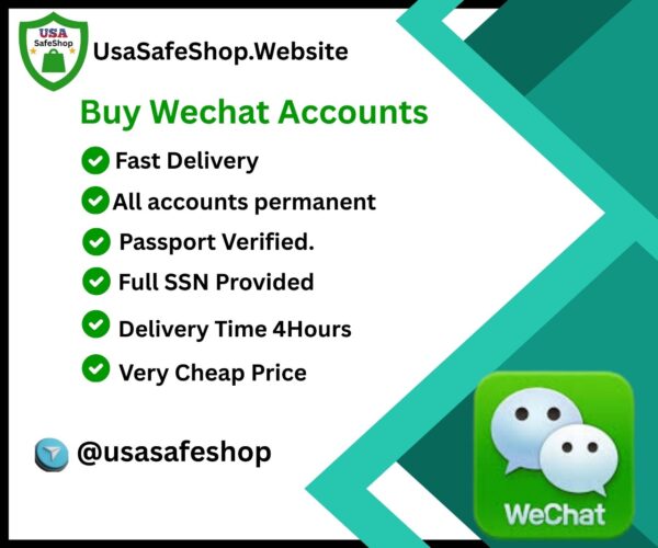Buy Wechat Accounts