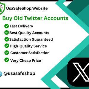 Buy Old Twitter Accounts