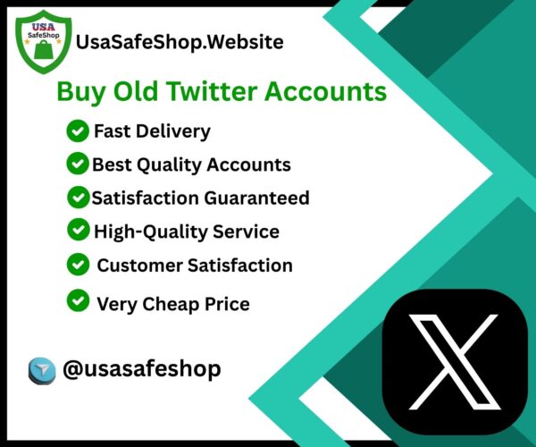 Buy Old Twitter Accounts
