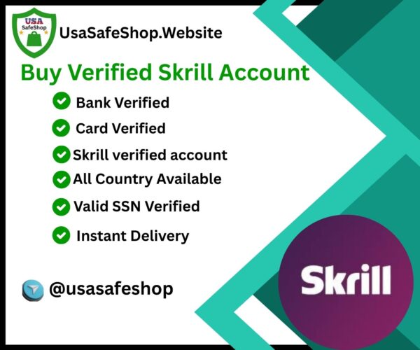Buy Verified Skrill Account