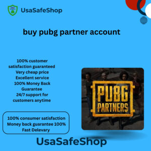 buy pubg partner account