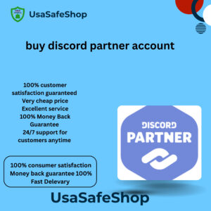 buy discord partner account