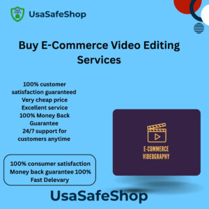 Buy E-Commerce Video Editing Services