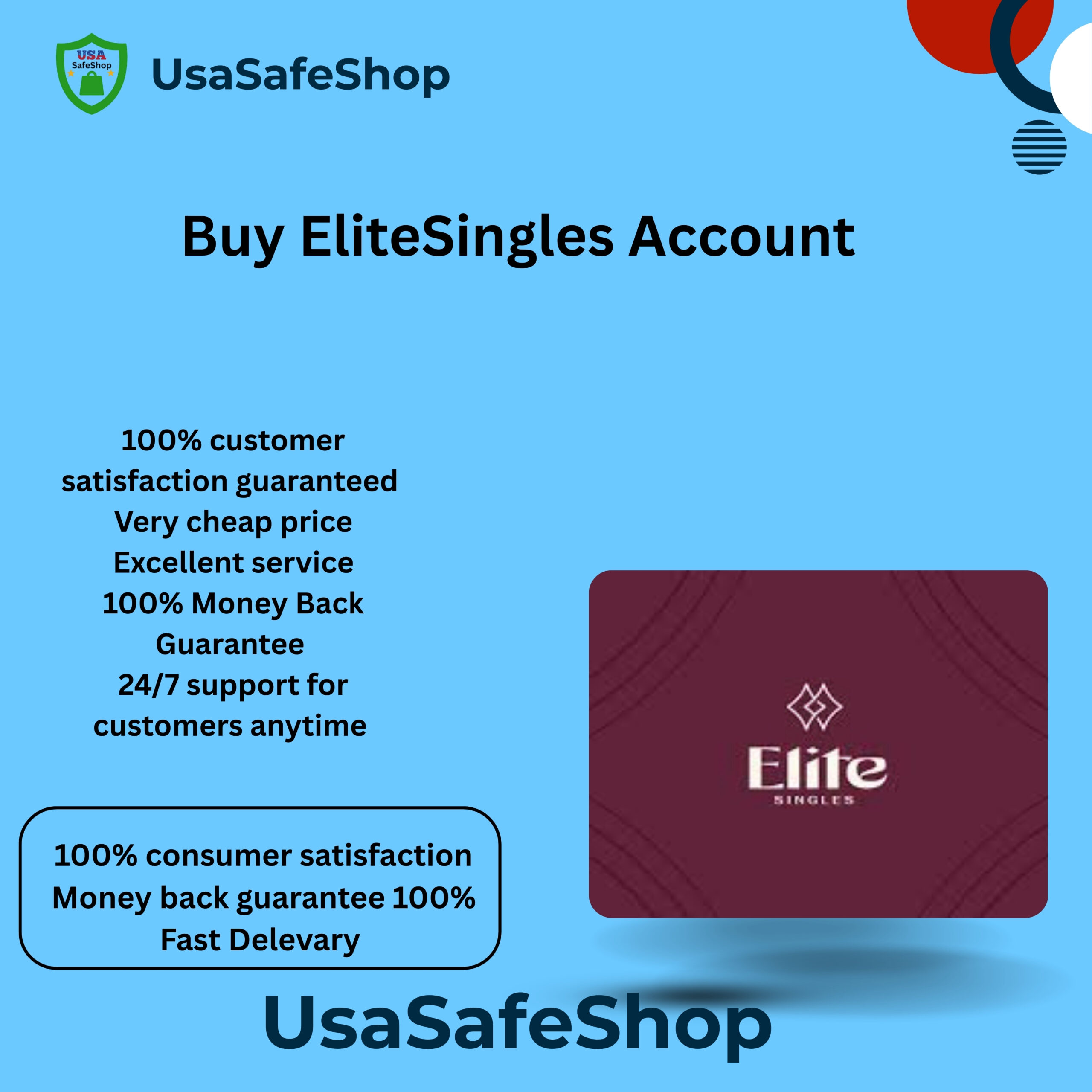 Buy EliteSingles Account 1 Buy EliteSingles Account