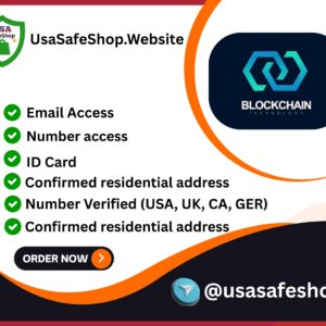 Buy Verified Blockchain Account