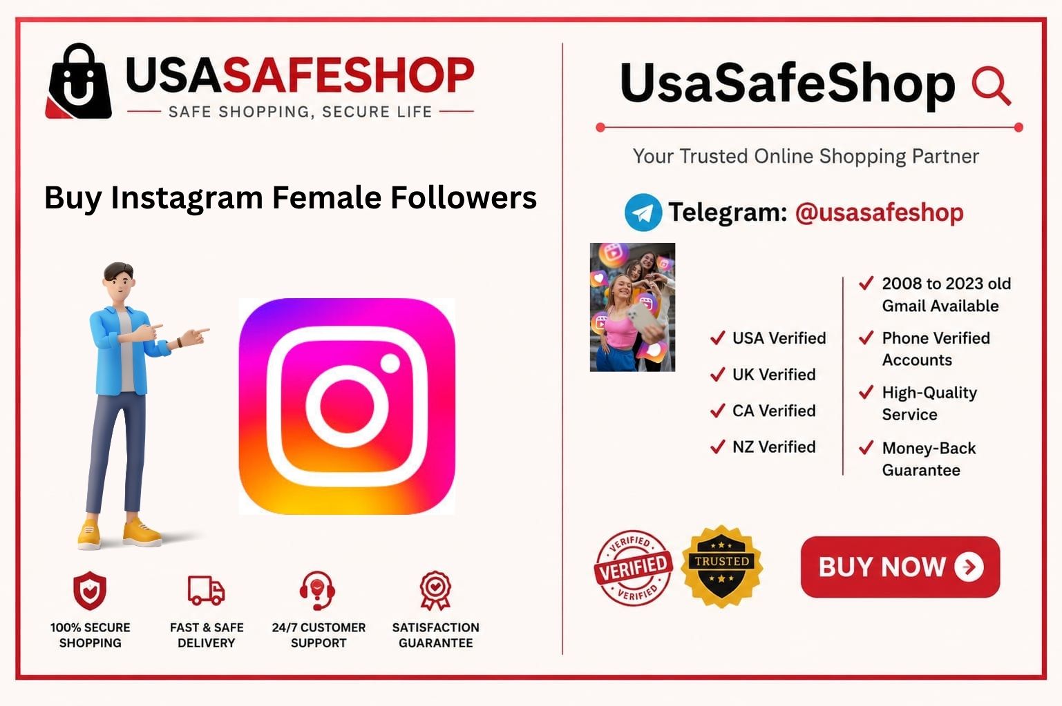 Buy Instagram Female Followers 1 Buy Instagram Female Followers