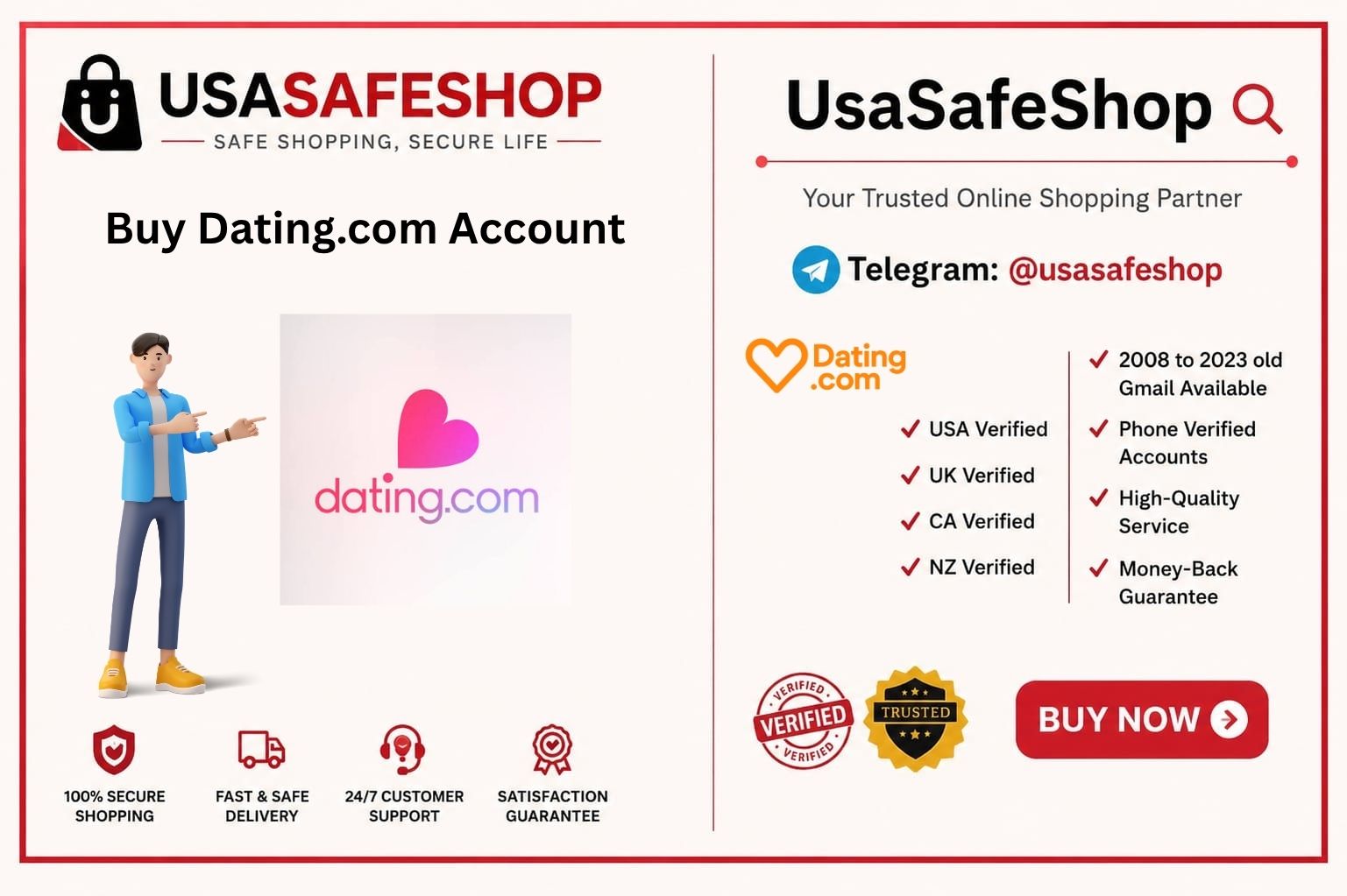 Buy Dating.com Account 1 Buy Dating.com Account