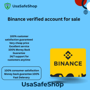 Binance verified account for sale