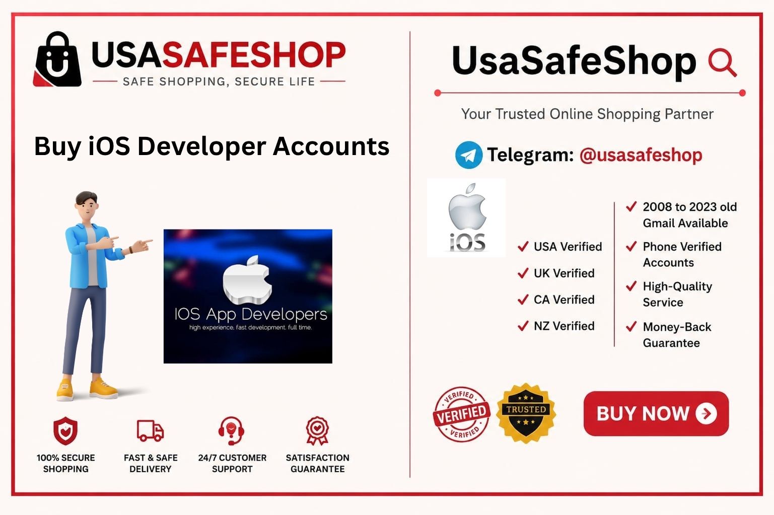 Buy iOS Developer Accounts 1 Buy iOS Developer Accounts