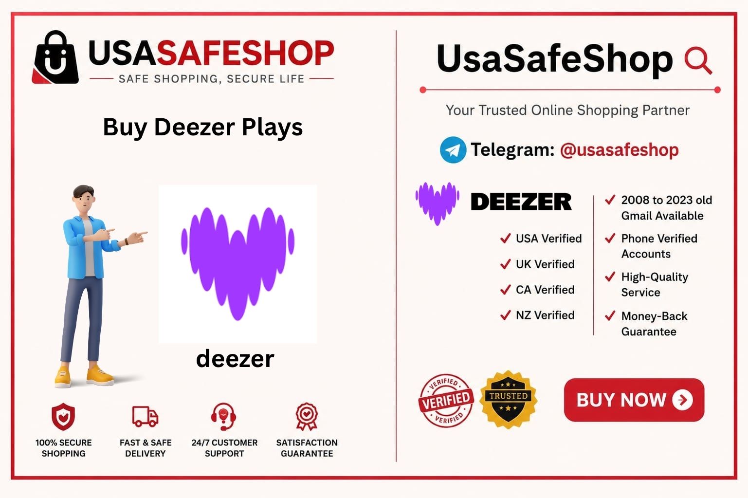 Buy Deezer Plays 1 Buy Deezer Plays