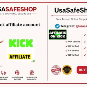buy kick affiliate account