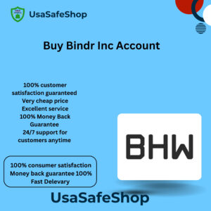 Buy Bindr Inc Account