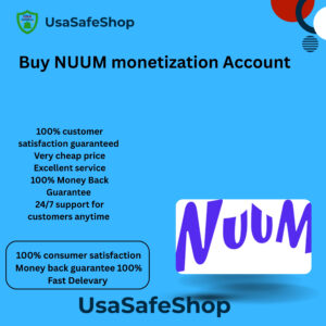 Buy NUUM monetization Account