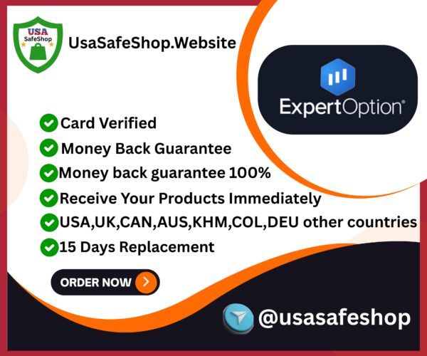 Buy Verified Expert Option Trading Accounts