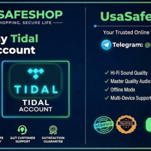 Buy Tidal Account