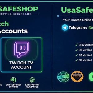 Buy Twitch TV Accounts