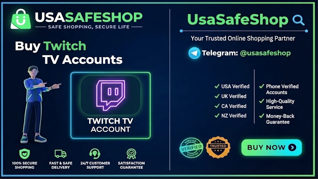 Buy Twitch TV Accounts 2 Buy Twitch TV Accounts