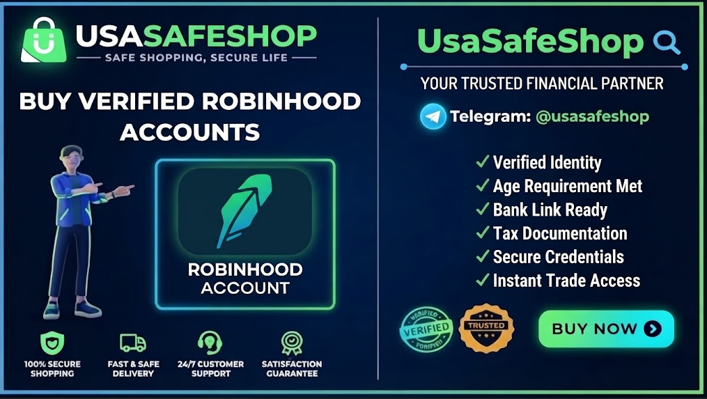 Buy Verified Robinhood accounts 2 Buy Verified Robinhood Accounts
