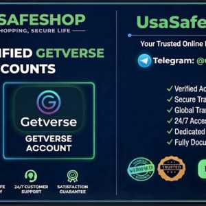 Buy verified Getverse accounts