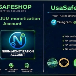 Buy NUUM monetization Account