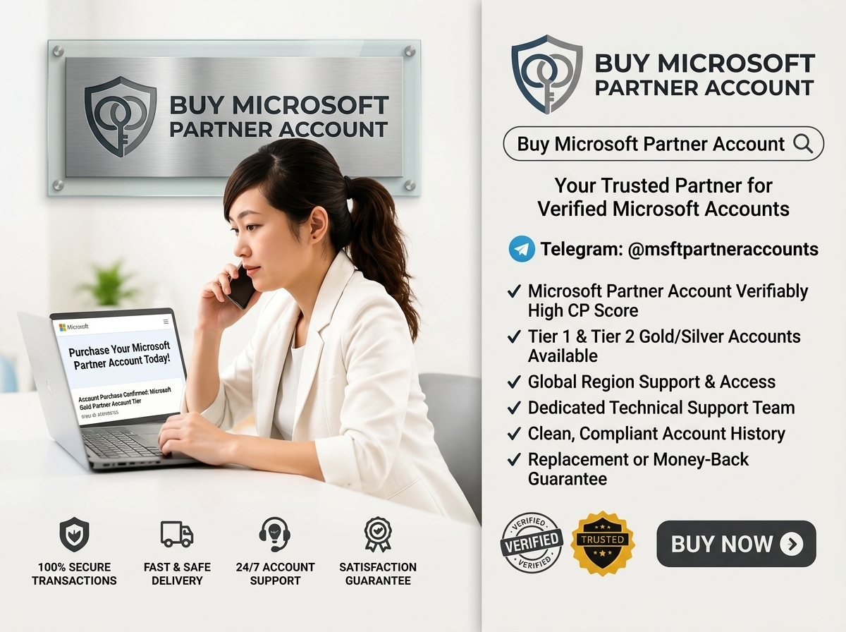 Buy Microsoft Partner Account